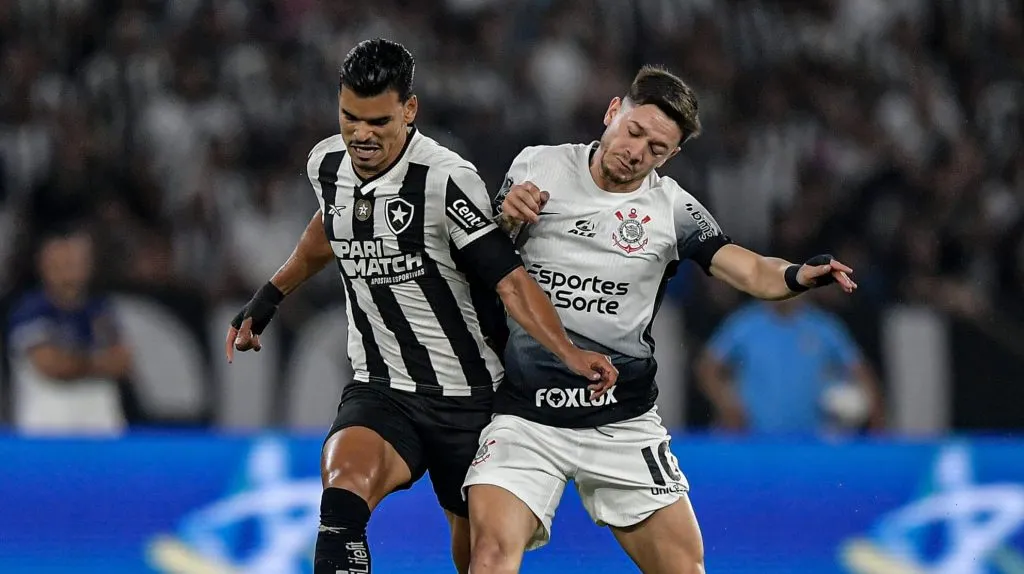 Botafogo x Corinthians. Foto: Thiago Ribeiro/AGIF