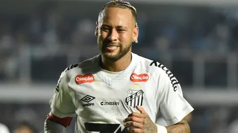Neymar no Santos - Foto: AGIF