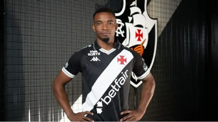 Thiago Mendes, volante do Vasco da Gama sendo anunciado