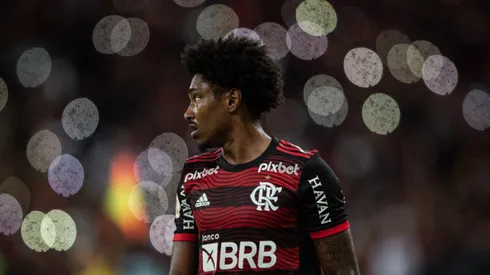 Vitinho jogador do Flamengo durante partida contra o Cuiaba no estadio Maracana pelo campeonato Brasileiro A 2022. Foto: Thiago Ribeiro/AGIF