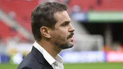 Admar Lopes diretor executivo do Vasco antes da partida contra o Botafogo no estadio Mane Garrincha pelo campeonato Brasileiro A 2025. Foto: Mateus Bonomi/AGIF