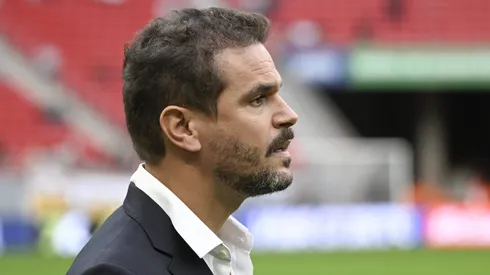 Admar Lopes diretor executivo do Vasco antes da partida contra o Botafogo no estadio Mane Garrincha pelo campeonato Brasileiro A 2025. Foto: Mateus Bonomi/AGIF