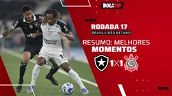 Botafogo x Corinthians empatam em 1 a 1 pelo Brasileirão Betano