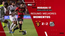Sport abre 2 a 0, mas Santos consegue empate heroico pelo Brasileirão Betano