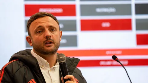 André Mazzuco, diretor executivo do Internacional no evento Inter Conecta