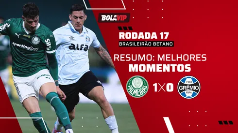 Palmeiras vence o Grêmio por 1 a 0 e embola briga pela liderança do Brasileirão Betano. Foto: AGIF.