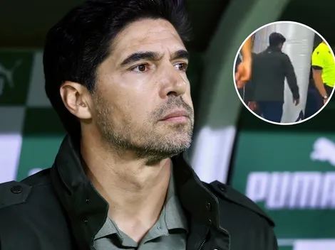 Câmeras flagram revolta de Abel Ferreira após Palmeiras x Grêmio