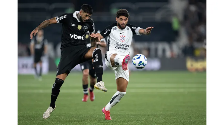 Análise: empate entre Botafogo e Corinthians escancara limitações nos elencos. Foto: Jorge Rodrigues/AGIF