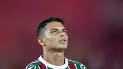 RJ - RIO DE JANEIRO - 17/07/2025 - BRASILEIRO A 2025, FLUMINENSE X CRUZEIRO - Thiago Silva jogador do Fluminense durante partida contra o Cruzeiro no estadio Maracana pelo campeonato Brasileiro A 2025. Foto: Thiago Ribeiro/AGIF