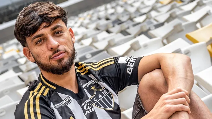 Biel durante apresentação oficial no Atlético-MG - Foto: Reprodução/Atlético-MG