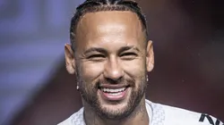 Neymar durante o empate contra o Sport Recife