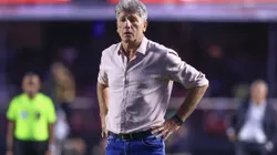 Renato Gaúcho, técnico do Fluminense, durante partida contra o Sao Paulo no estadio Morumbi pelo campeonato Brasileiro A 2025. Foto: Marcello Zambrana/AGIF