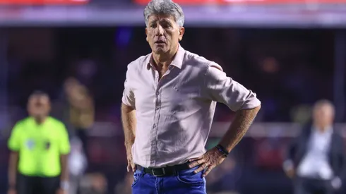 Renato Gaúcho, técnico do Fluminense, durante partida contra o Sao Paulo no estadio Morumbi pelo campeonato Brasileiro A 2025. Foto: Marcello Zambrana/AGIF