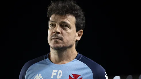 Fernando Diniz concedeu entrevista após empate do Vasco com o Inter. Foto: Jorge Rodrigues/AGIF