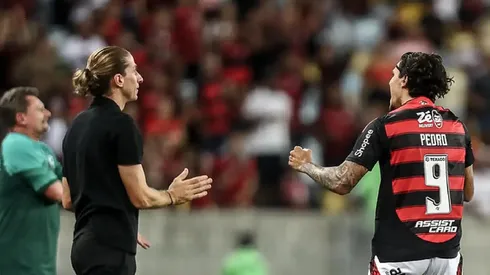 Filipe Luis e Pedro viralizam durante Flamengo x Atlético-MG