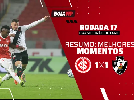 Internacional e Vasco empatam pelo Brasileirão Betano