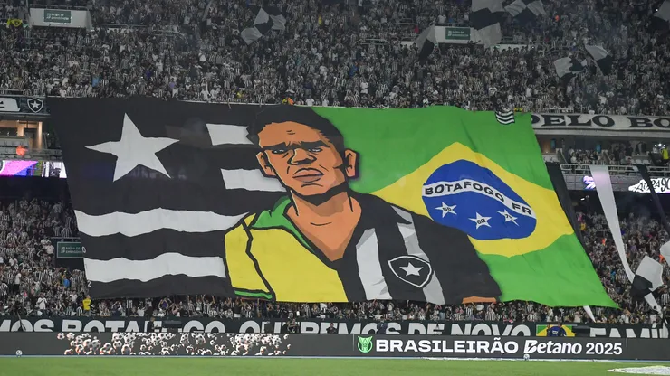 Torcida do Botafogo durante a partida contra o Corinthians - Foto: Thiago Ribeiro/AGIF