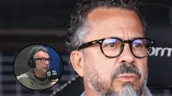 Cléber Xavier deve ser demitido pelo Peixe. Fotos: Marcello Zambrana/AGIF e Reprodução/YouTube.