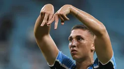 Monsalve durante jogo do Campeonato Gaúcho 2025.