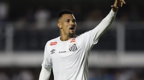 Zé Ivaldo, zagueiro do Santos em partida do campeonato brasileiro Zé Ivaldo deve ser comprado em definitivo pelo Santos Foto: Miguel Schincariol/Getty Images)
