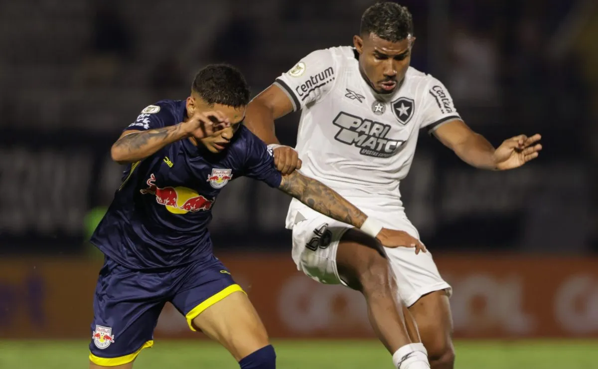 Comentaristas apostam em vitória do Botafogo contra o Red Bull Bragantino