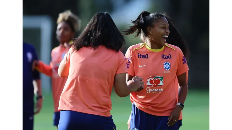 Ary Borges, jogadora da seleção feminina. Foto: Lívia Villas Boas/CBF