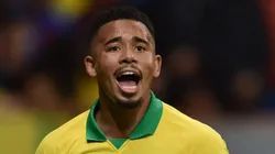 Gabriel Jesus, atacante ex-Palmeiras, pela Seleção Brasileira