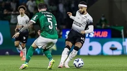 Memphis Depay jogador do Palmeiras durante partida contra o Corinthians - Foto: Fabio Giannelli/AGIF