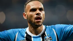Mesmo em má fase, Braithwaite é o principal jogador do Grêmio contra o Fortaleza.