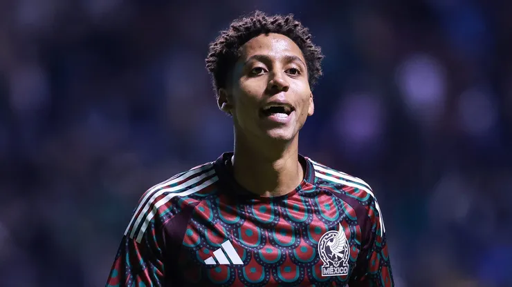 Ozziel Herrera, atacante mexicano do Tigres-MEX - Foto: Manuel Velasquez/Getty Images
