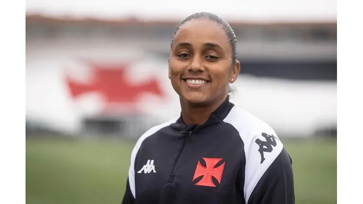 Kelly Silva, nova auxiliar técnica do Vasco. Foto: Reprodução/Instagram/@vasco_feminino
