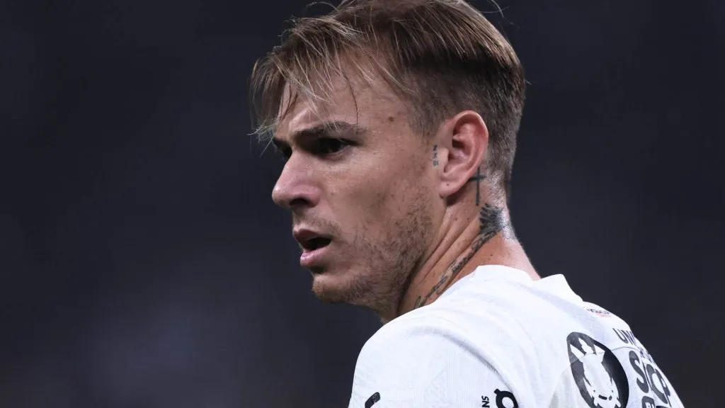 Róger Guedes pelo Corinthians. Foto: Ettore Chiereguini/AGIF