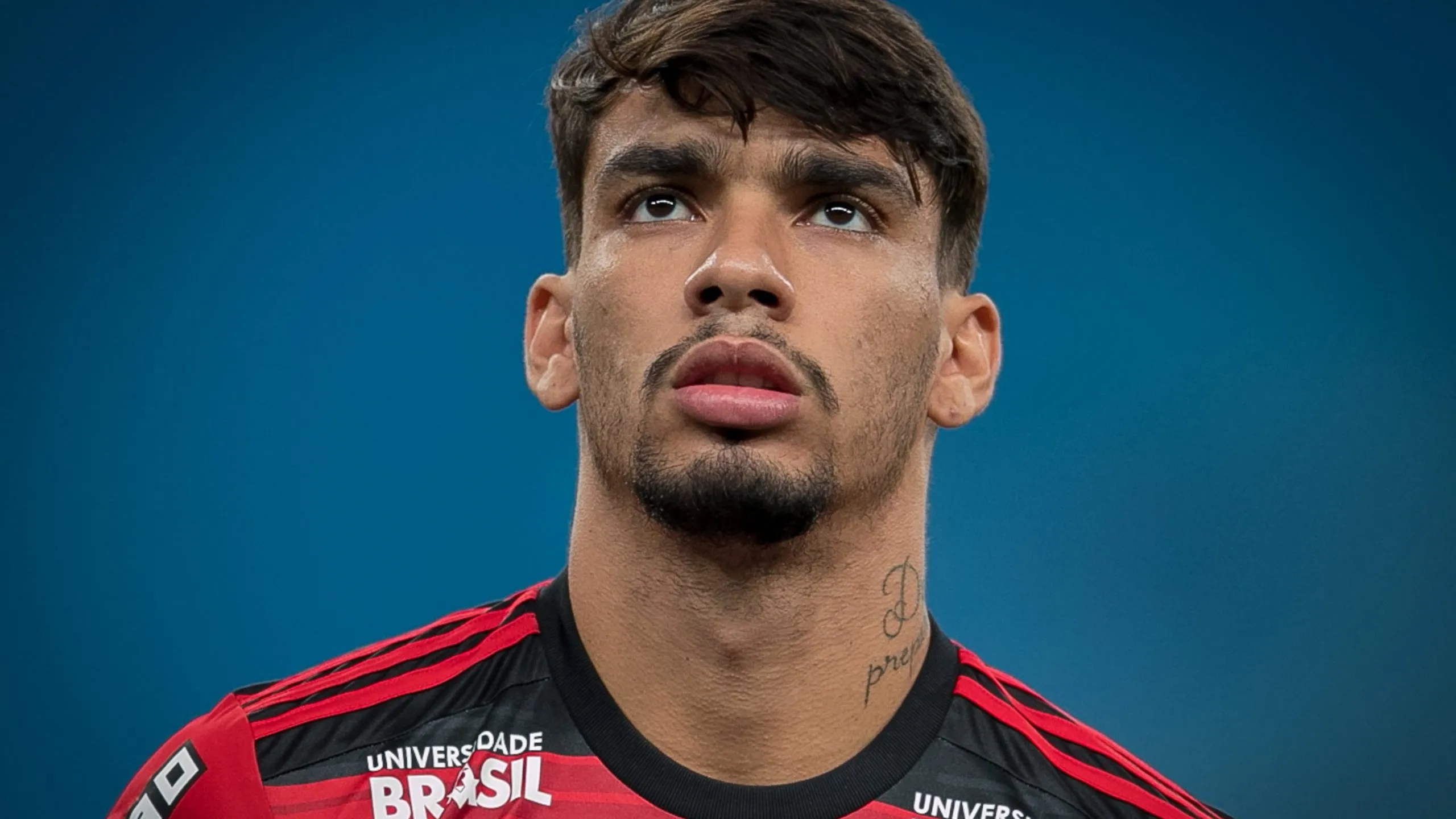 Lucas Paqueta jogador do Flamengo durante partida contra o Gremio no estadio Arena do Gremio pelo campeonato Copa do Brasil 2018. Foto: Liamara Polli/AGIF
