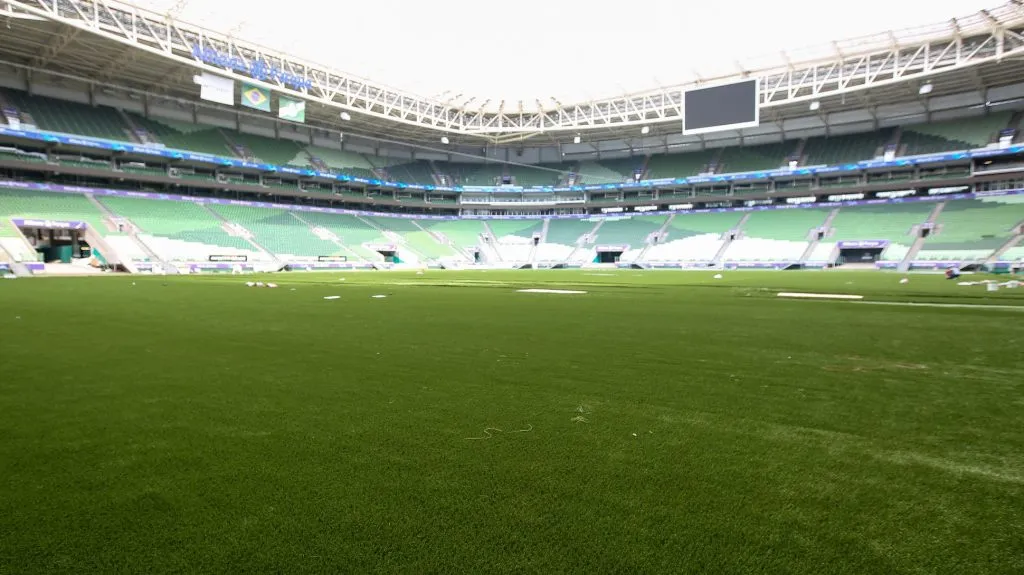 Gramado do Allianz volta a ser tema de debate interno no Verdão – Foto: Flickr Sociedade Esportiva Palmeiras