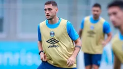 Camilo foi testado na lateral direita na vaga de João Pedro contra Fortaleza - FOTO: LUCAS UEBEL/GREMIO FBPA
