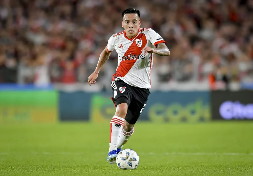 Barco também defendeu as cores do River Plate. Photo by Marcelo Endelli/Getty Images