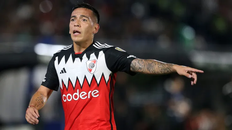 Barco durante jogo pelo River Plate. Photo by Christian Alvarenga/Getty Images