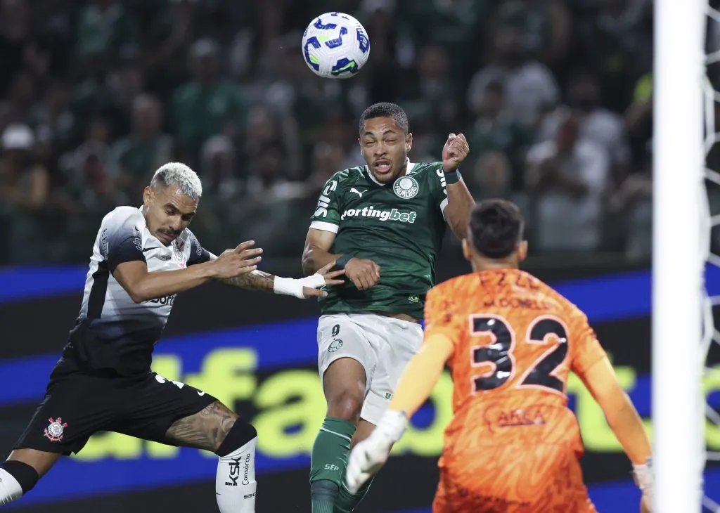 Palmeiras x Corinthians pelo Brasileirão 2025 – (Photo by Alexandre Schneider/Getty Images)