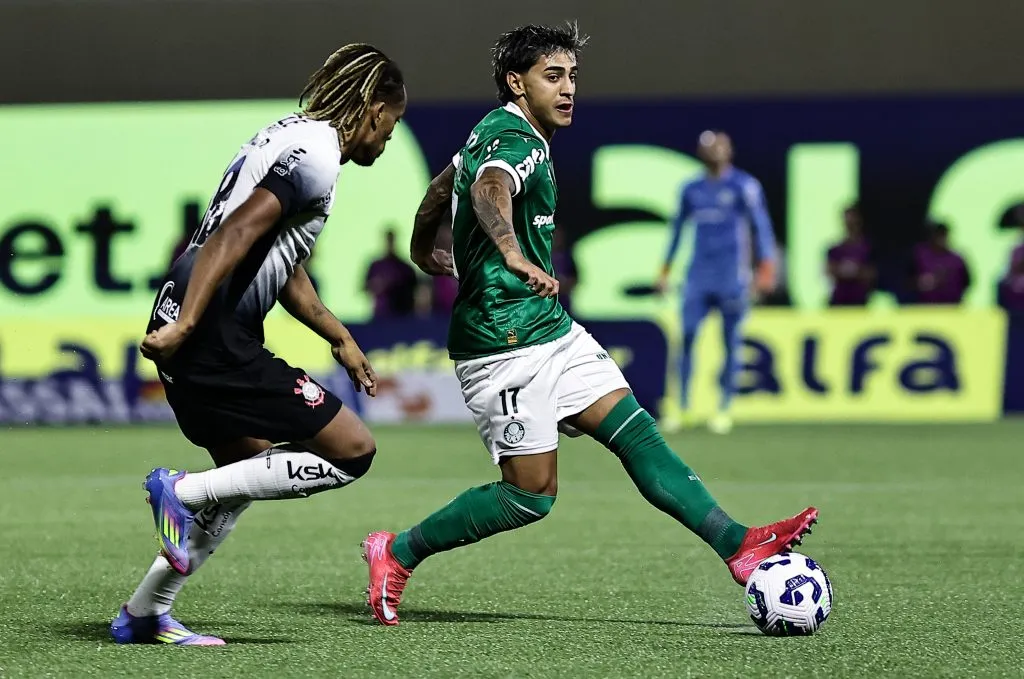 Palmeiras venceu o último confronto das equipes pelo Brasileirão Betano – Foto: Fabio Giannelli/AGIF