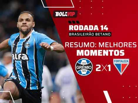 Braithwaite decide e Grêmio bate o Fortaleza em jogo atrasado