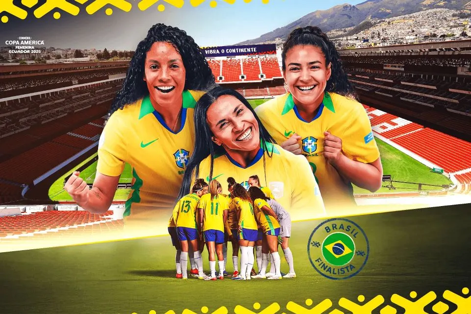 Seleção brasileira goleia e classifica para a final. Foto: Divulgação/Copa América