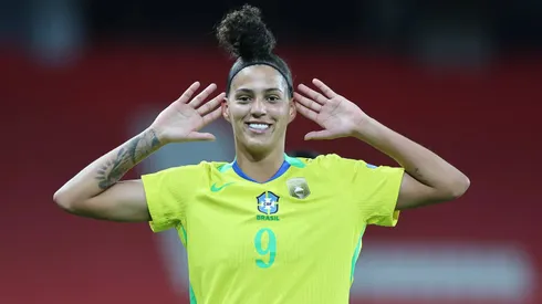 Amanda Gutierres marca duas vezes. Foto: Lívia Villas Boas/CBF