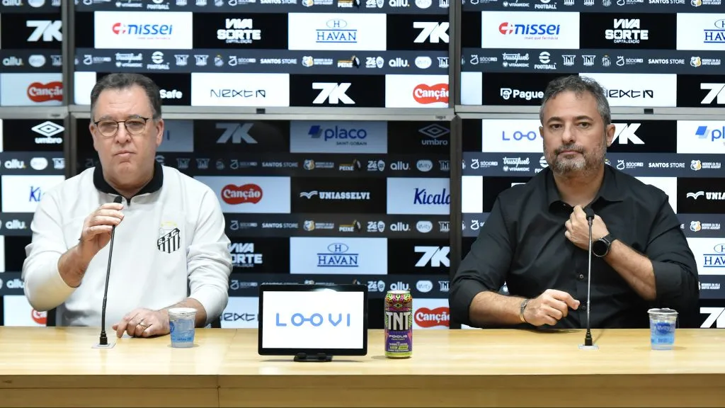 Marcelo Teixeira e Alexandre Mattos respaldam trabalho de Cléber Xavier – Foto: : Jota Erre/AGIF