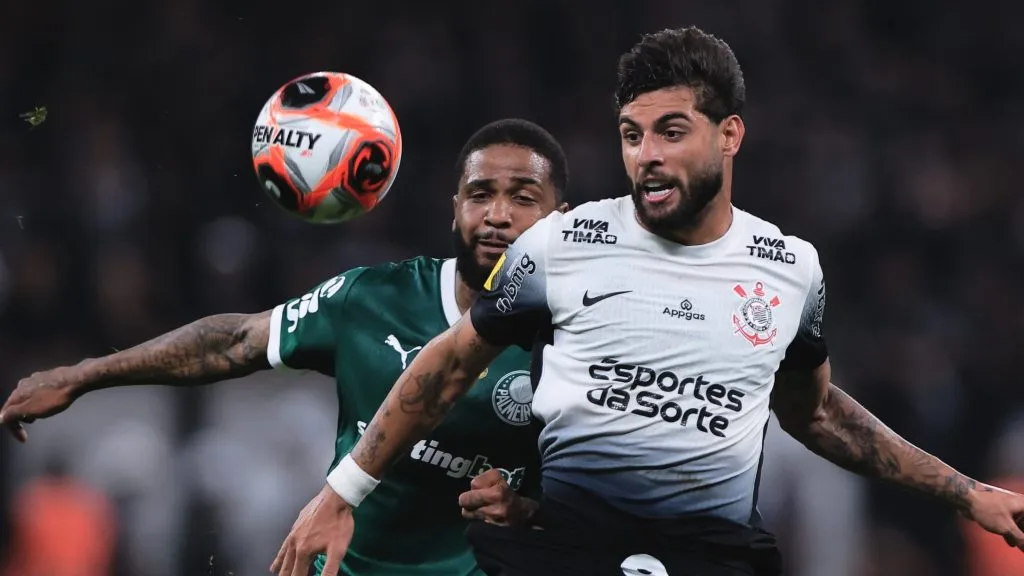 Corinthians e Palmeiras na Neo Química. Foto: Ettore Chiereguini/AGIF