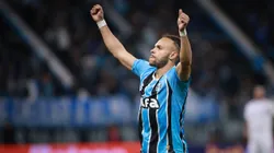 Martin Braithwaite, jogador do Grêmio. Foto: Maxi Franzoi/AGIF.