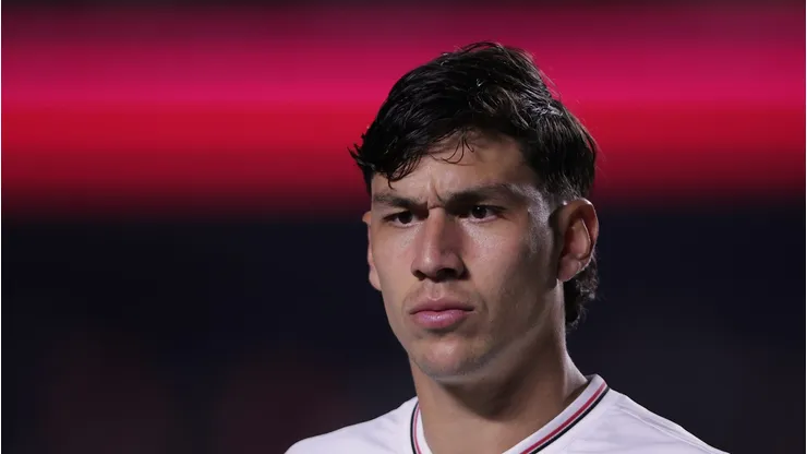 Ferraresi durante partida do Campeonato Brasileiro 2025.