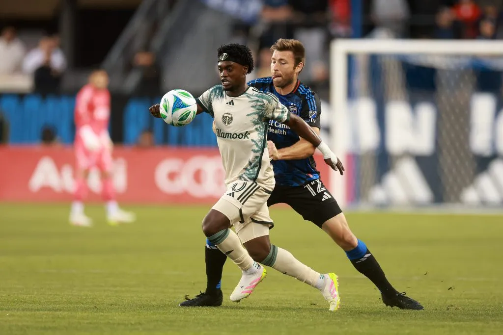 Santiago Moreno, atacante do Portland Timbers (Foto:Ezra Shaw/Getty Images)