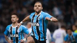 Braithwaite, atacante do Imortal. Foto: Maxi Franzoi/AGIF.