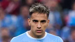 Rodrigo Zalazar em ação pelo Uruguai.