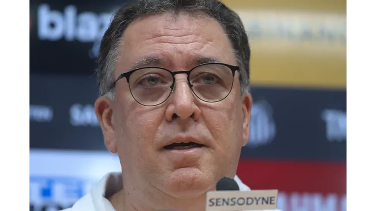 Torcida do Santos questiona treinador e reforça apoio crítico a Neymar. Foto: Reinaldo Campos/AGIF